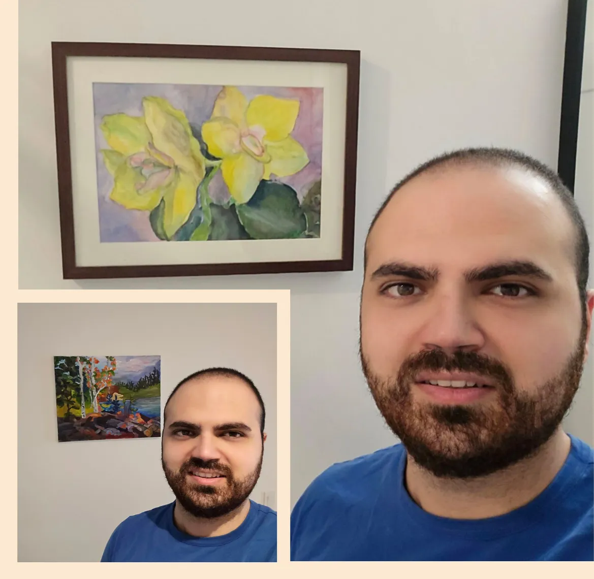 Yellow Flowers and Fall Nature